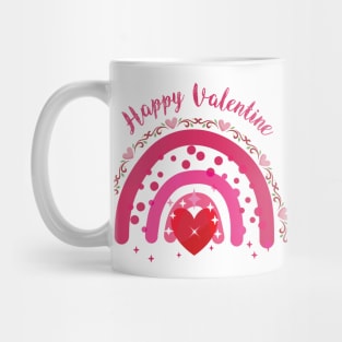 Valentine Rainbow Mug